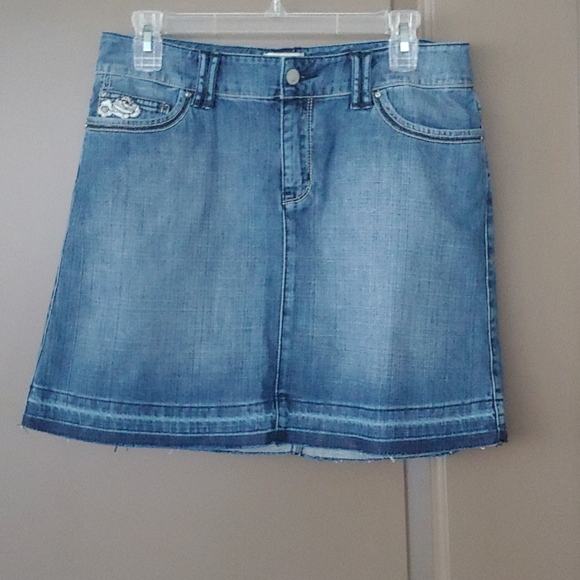 White House Black Market Dresses & Skirts - SALE: WHBM Denim Mini Skirt, Size 8